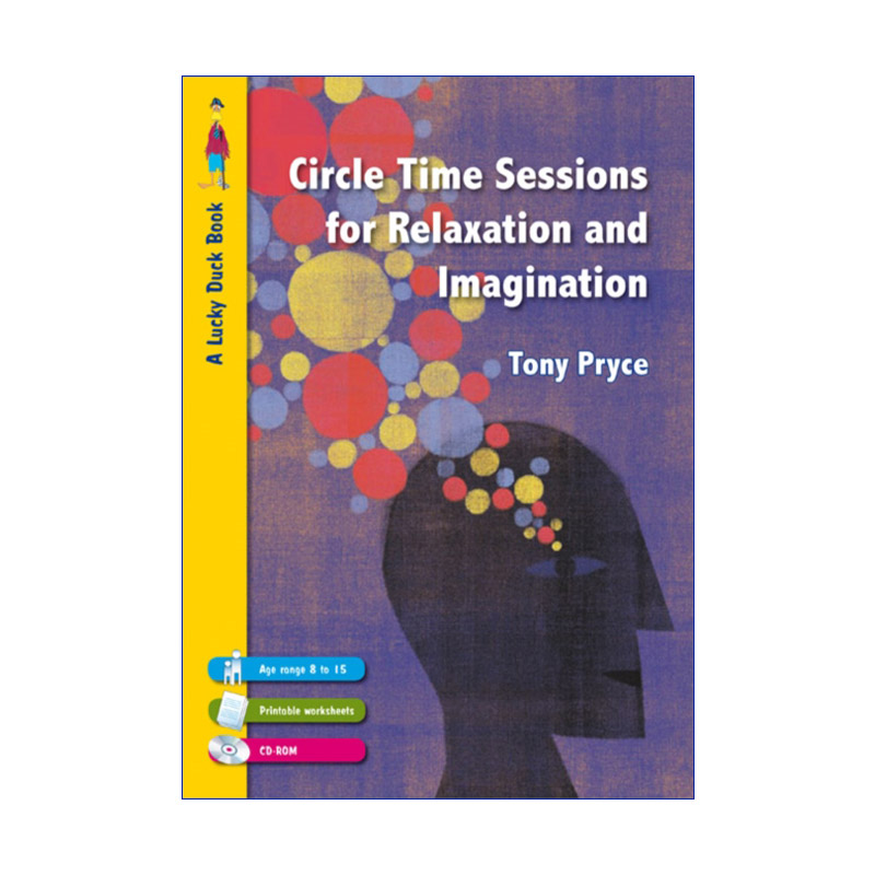 英文原版 Circle Time Sessions for Relaxation and Imagination通过圆圈时间降低孩子焦虑及提高想象力英文版进口英语书籍-封面