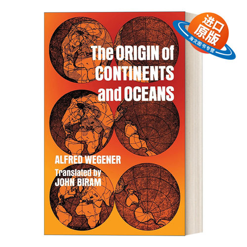 英文原版 The Origin of Continents and Oceans 海陆的起源 英文版 进口英语原版书籍