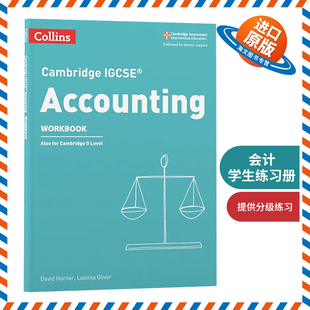 CAMBRIDGE 英文版 Workbook 剑桥IGCSE会计练习册 Accounting 进口英语原版 英文原版 书籍 IGCSE