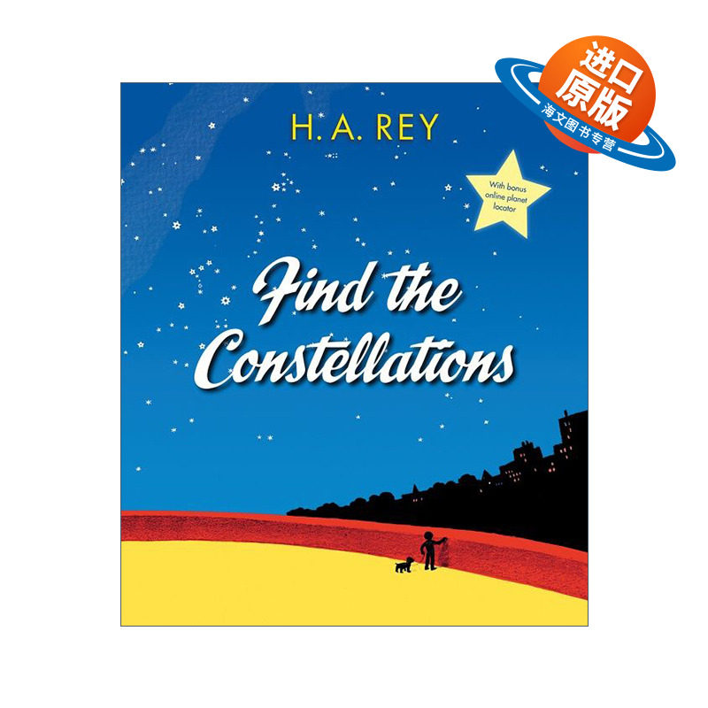 英文原版 Find the Constellations 找到星空 儿童科普天文学探索 英文版 进口英语原版书籍