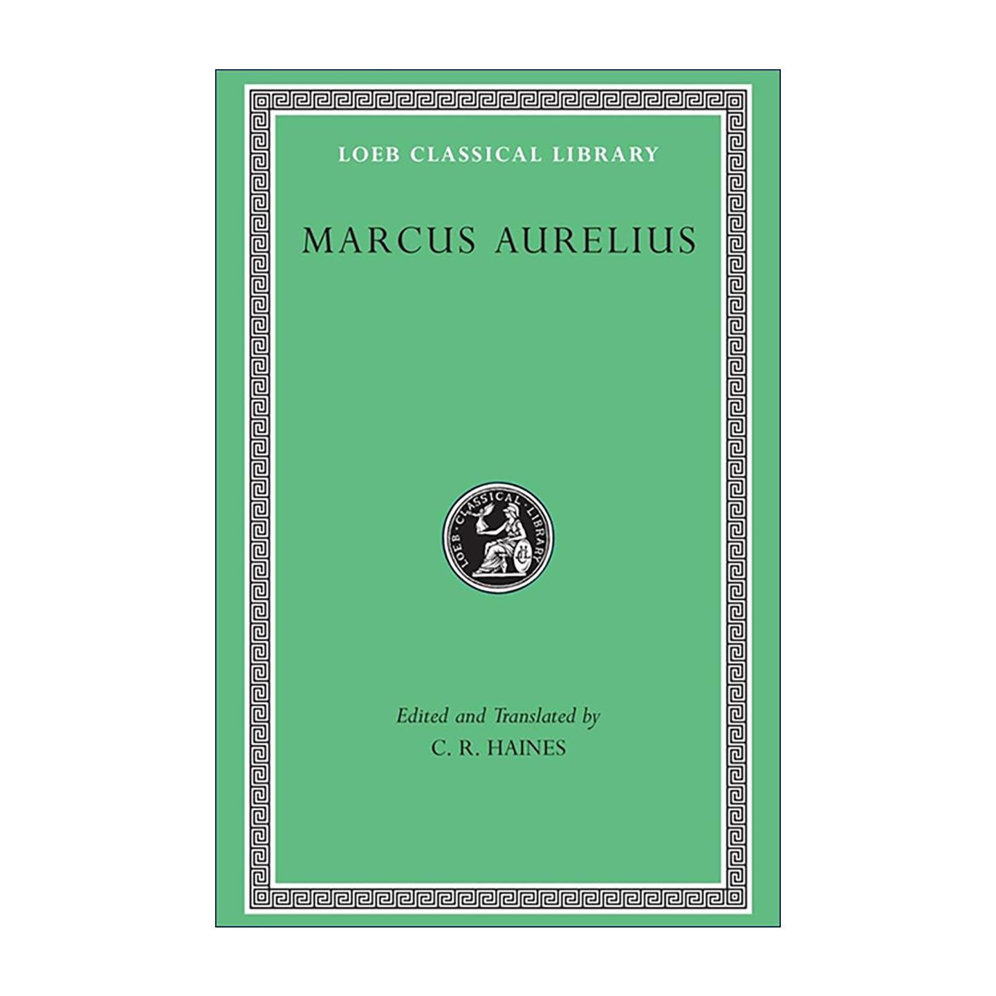 英文原版 Marcus Aurelius 马可·奥勒留 沉思录 原文希英对照 洛布古典丛书 英文版 进口英语原版书籍