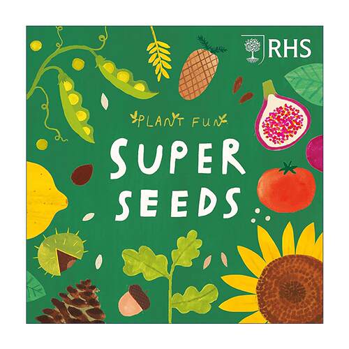 英文原版 Plant Fun Super Seeds 植物趣闻 超级种子 与RHS合作的儿童植物科普绘本 英文版 进口英语原版书籍