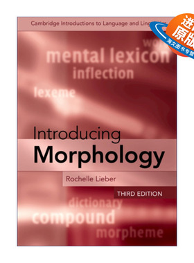 英文原版 Introducing Morphology 形态学导论 剑桥语言和语言学导论系列 英文版 进口英语原版书籍