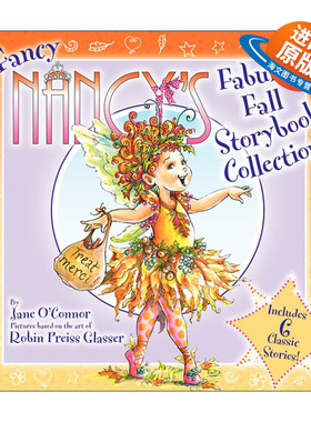 英文原版 Fancy Nancy's Fabulous Fall Storybook Collection 漂亮南溪秋季故事合集 精装 英文版 进口英语原版书籍