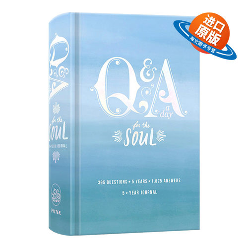 英文原版 Q&A a Day for the Soul 每日灵魂问答 365个问题 5年 1825个答案 英文版 进口英语原版书籍