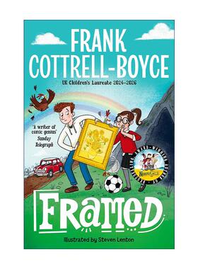 英文原版 Framed 致命框架 儿童幽默故事 Frank Cottrell-Boyce 英文版 进口英语原版书籍