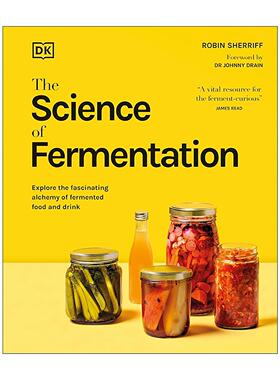 英文原版 The Science of Fermentation 发酵的科学 食品饮料 泡菜发酵的背后原理 DK百科全书精装 英文版 进口英语原版书籍