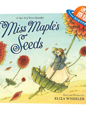 英文原版 Miss Maple's Seeds 枫小姐的种子 科普绘本 Eliza Wheeler 英文版 进口英语原版书籍儿童外文书