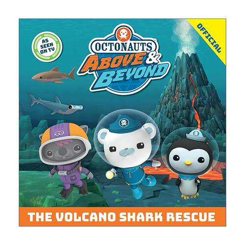 英文原版 Octonauts Above & Beyond The Volcano Shark Rescue 海底小纵队 火山鲨救援 儿童动物故事绘本 英文版进口英语原版书籍