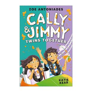 英文版 书籍 Jimmy 卡莉和吉米 双胞胎在一起 Together and Twins 进口英语原版 英文原版 儿童幽默搞笑温情小说 Cally