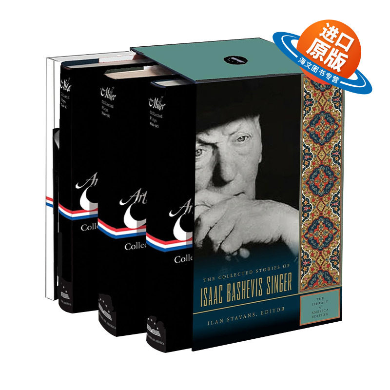 英文原版 Isaac Bashevis Singer The Collected Stories LOA 艾萨克·巴什维斯·辛格 完整小说集盒装套装 精装美国文库 英文版