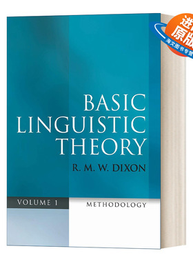 英文原版 Basic Linguistic Theory Volume 1 基础语言学理论 卷1 方法论 英文版 进口英语原版书籍