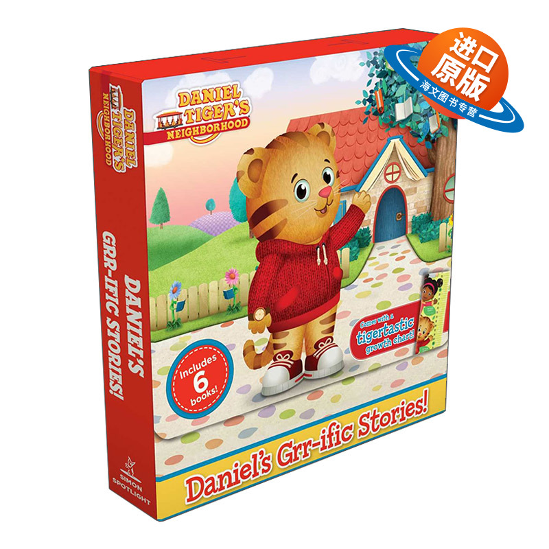 英文原版 Daniel's Grr-ific Stories 小老虎丹尼尔的故事书6本套装合集 Ready to Read准备阅读系列 英文版 进口英语原版书籍