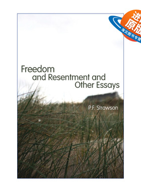 英文原版 Freedom and Resentment and Other Essays 自由与怨恨及其它文章 英国哲学家P.F.Strawson 英文版 进口英语原版书籍