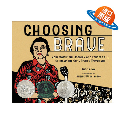英文原版 Choosing Brave 选择勇敢 2023凯迪克银奖 精装绘本 英文版 进口英语原版书籍