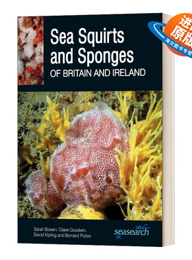 英文原版 Sea Squirts and Sea Sponges of Britain and Ireland 英国和爱尔兰的海鞘和海海绵 英文版 进口英语原版书籍