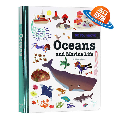 【Do You Know?】海洋和海底生活Oceans and Marine Life 6-12岁少儿自然海洋生物科普百科彩图英文原版 精装图册儿童外文书