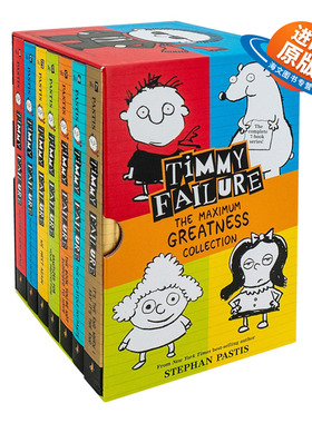 英文原版 Timmy Failure: The Maximum Greatness Collection 囧侦探提米盒装 儿童小说 英文版