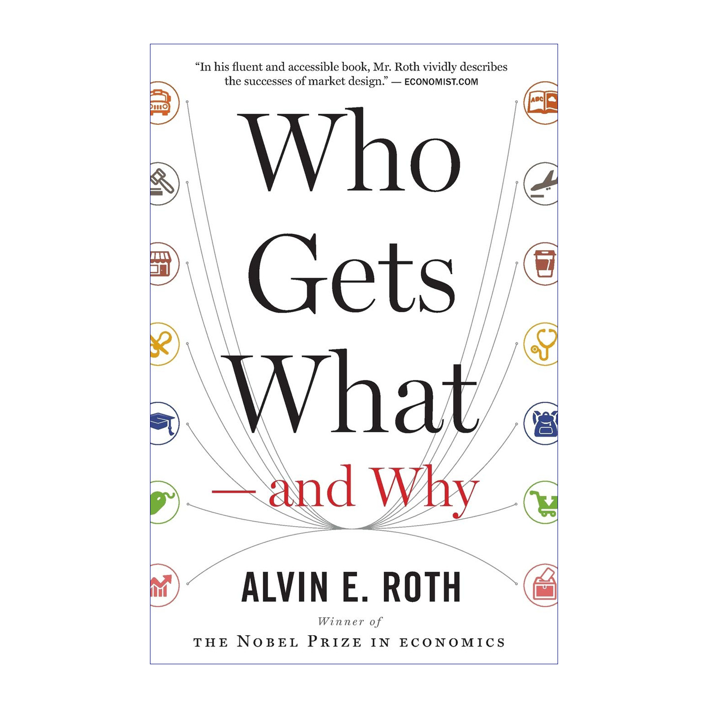 英文原版 Who Gets What — and Why 共享经济 市场设计及其应用 诺贝尔经济学 获奖作品 英文版 进口英语原版书籍