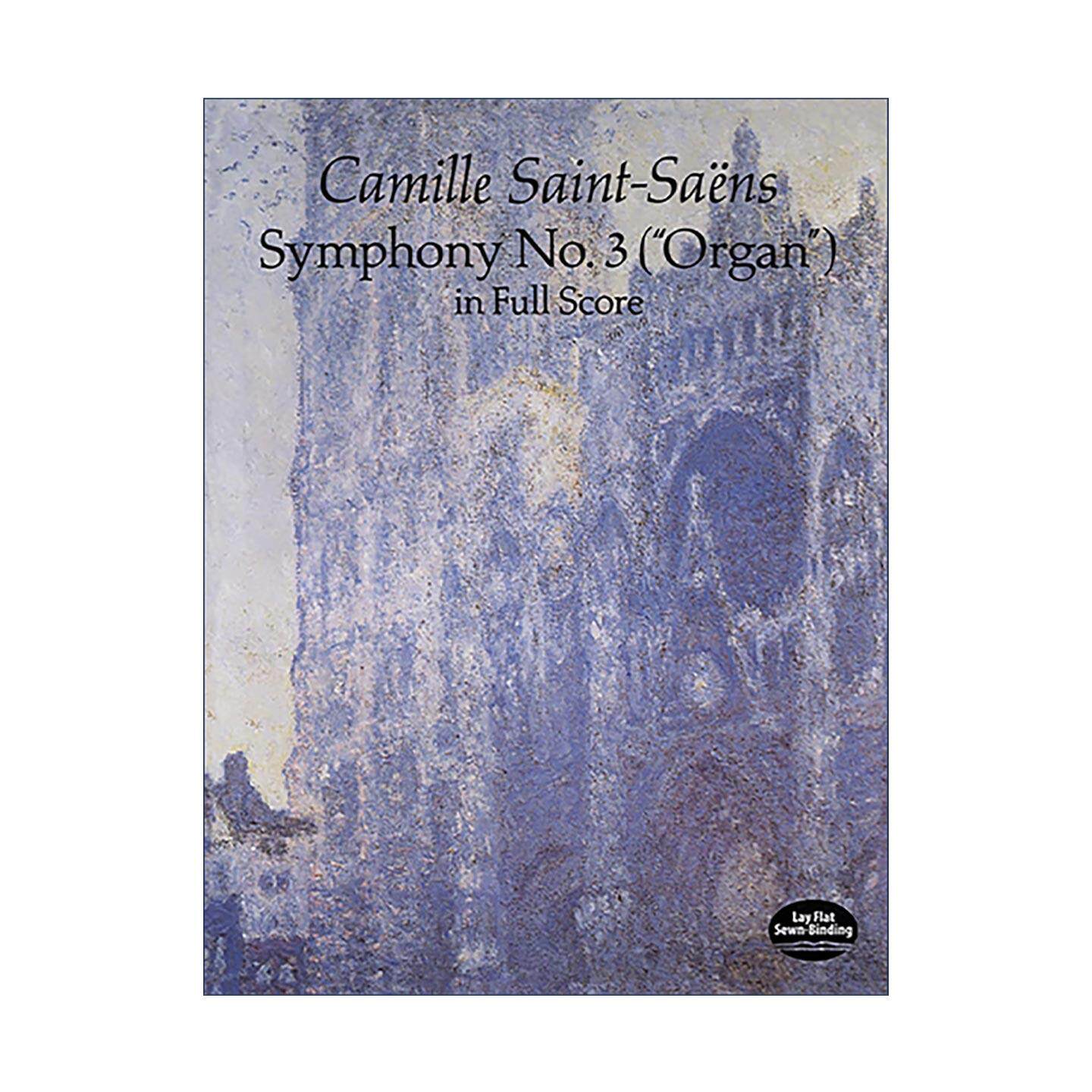 英文原版 Symphony No.3 夏尔·卡米尔·圣-桑第三交响曲乐谱 管弦乐 管风琴 英文版 进口英语原版书籍