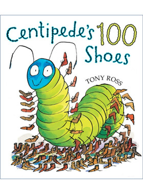 英文原版 Centipede's 100 Shoes 蜈蚣的100双鞋 儿童动物绘本 英文版 进口英语原版书籍