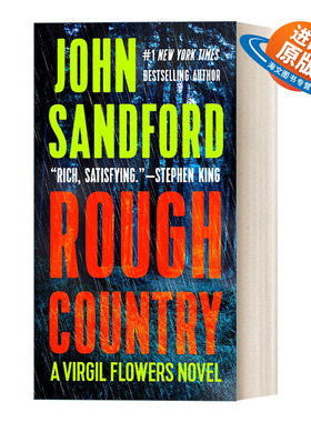 英文原版 Rough Country Virgil Flowers 03 维吉尔.弗劳斯系列03 荒野 惊悚悬疑犯罪小说 John Sandford 英文版 进口英语原版书籍