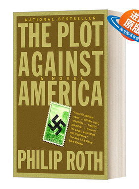 英文原版 The Plot Against America 反美阴谋 Philip Roth菲利普·罗斯 英文版 进口英语原版书籍