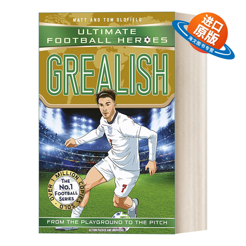 英文原版 Grealish 超级足球明星人物传记 杰克 格里利什 Ultimate Football Heroes 英文版 进口英语原版书籍