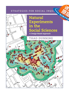英文原版 Natural Experiments in the Social Sciences 社会科学中的自然实验 Thad Dunning 英文版 进口英语原版书籍