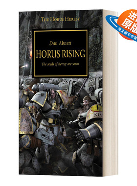 英文原版小说 Horus Rising 荷鲁斯崛起 荷鲁斯之乱系列小说 英文版 进口英语原版书籍