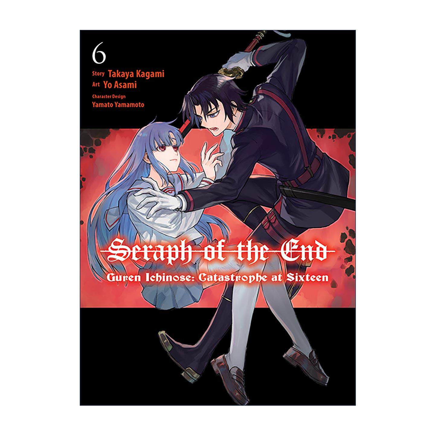 英文原版 Seraph of the End Guren Ichinose Catastrophe at Sixteen manga 6 终结的炽天使 一濑红莲 十六岁的破灭6同名动漫漫画