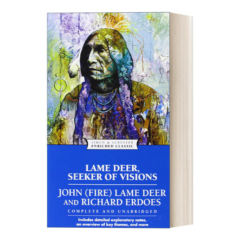 英文原版 lame deer seeker of visions 跛脚鹿 幻视探索者 enriched