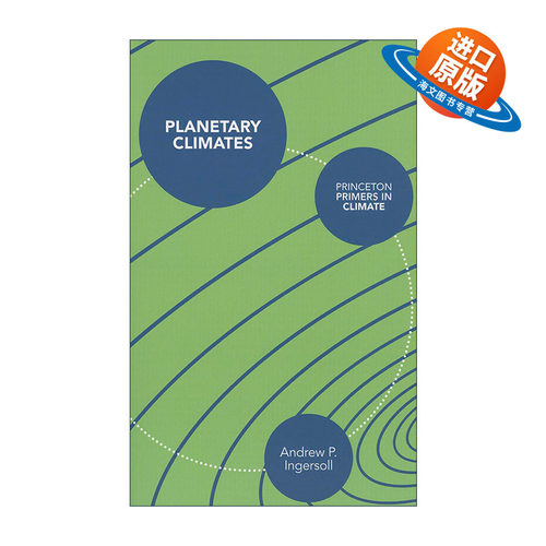 英文原版 Planetary Climates 行星气候 地理 Andrew P. Ingersoll英文版 进口英语原版书籍