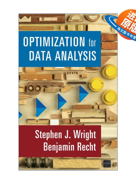 英文原版 Optimization for Data Analysis 数据分析优化 Stephen J. Wright 精装 英文版 进口英语原版书籍