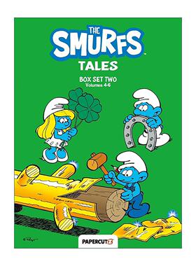 英文原版 The Smurfs Tales Boxset 蓝精灵故事4-6册盒装 英文版 进口英语原版书籍