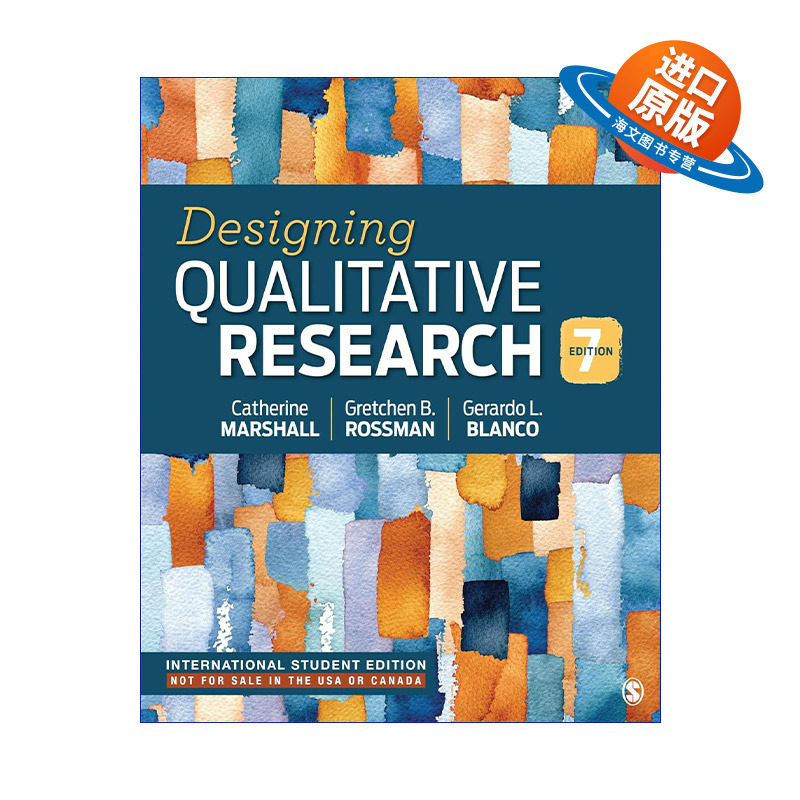 英文原版 Designing Qualitative Research 设计质性研究 有效研究计划的全程指导 英文版 进口英语原版书籍