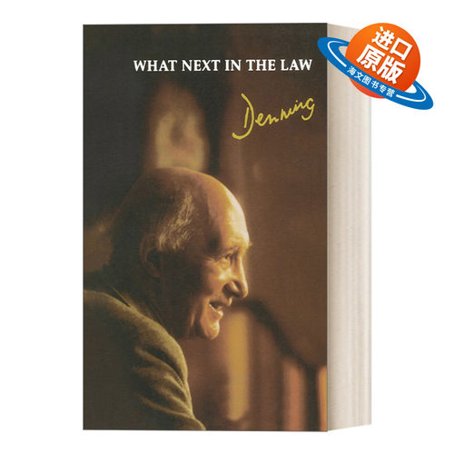 英文原版 What Next In The Law 法律的未来 丹宁勋爵 英文版 进口英语原版书籍