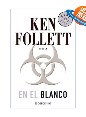 原版小说 En el blanco / Whiteout 白色病毒 西班牙语版 Ken Follett 进口原版书籍
