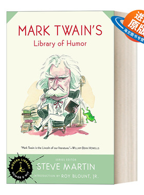 英文原版 Mark Twain's Library of Humor Modern Library Humor and Wit 马克吐温的幽默图书馆 兰登书屋现代图书馆 进口英语书籍