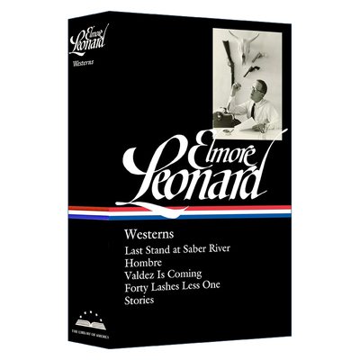 英文原版 精装小说 Elmore Leonard Westerns LOA #308 埃尔莫尔·伦纳德 西部 精装 英文版 进口英语原版书籍