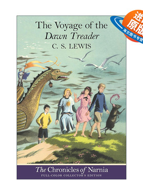 英文原版 The Voyage Of The Dawn Treader 纳尼亚传奇5 黎明踏浪号 全彩版 英文版 进口英语原版书籍