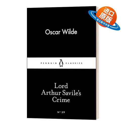 英文原版 Lord Arthur Savile's Crime 王尔德 亚瑟·萨维尔勋爵的罪行 英文版 进口英语原版书籍