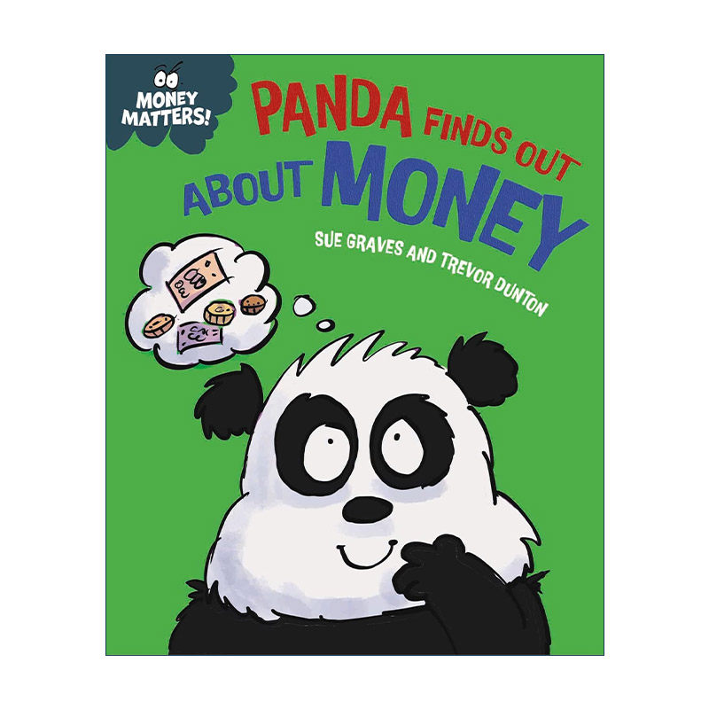 英文原版 Money Matters Panda Finds Out About Money 钱的问题 熊猫知道关于钱的知识 儿童财商教育科普精装绘本 英文版