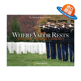 英文原版 Where Valor Rests 英勇之处 美国阿灵顿国家公墓 摄影集 Rick Atkinson 英文版 进口英语原版书籍