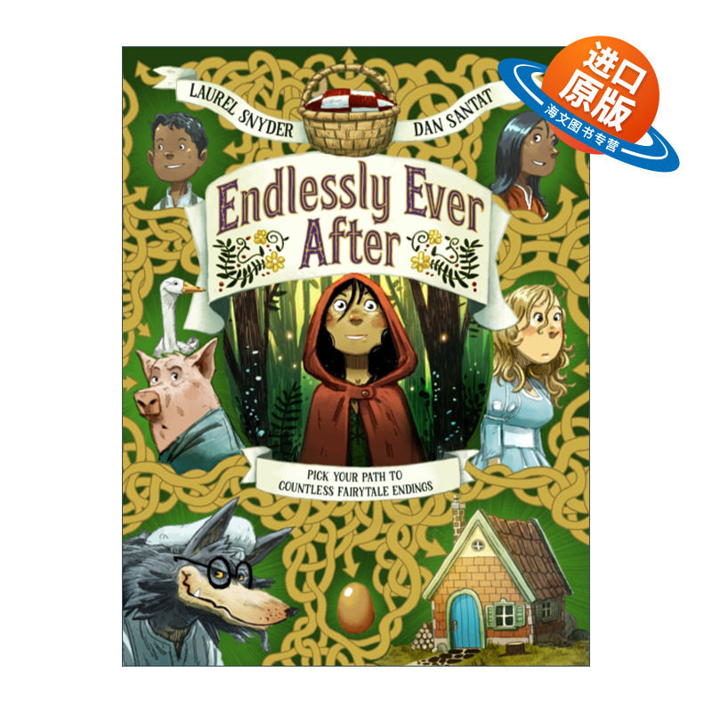 英文原版绘本 Endlessly Ever After 永远讲不完的童话 凯迪克奖插画师Dan Santat 精装绘本 英文版 进口英语原版书籍
