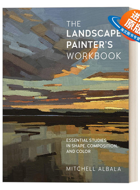 英文原版 The Landscape Painter's Workbook 风景画家工作手册 当代风景画绘制技巧 英文版 进口英语原版书籍