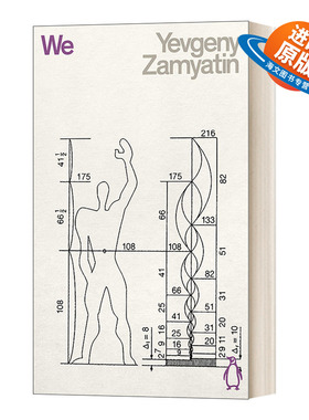 英文原版小说 We 经典科幻系列 我们 Yevgeny Zamyatin叶夫根尼·扎米亚京 英文版 进口英语原版书籍
