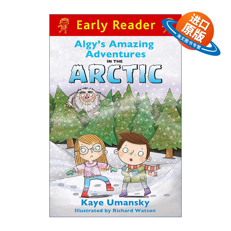 英文原版 Algy's Amazing Adventures in the Arctic 阿尔吉的北极冒险 章节桥梁书 英文版 进口英语原版书籍