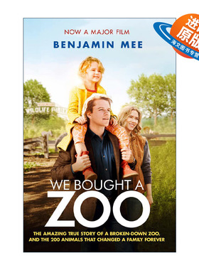 英文原版 We Bought a Zoo Film Tie-In 我家买了动物园 本杰明·米尔回忆录 马特·达蒙、斯嘉丽·约翰逊主演同名电影原著 英文版