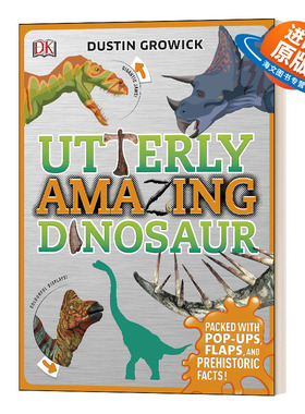 英文原版 精装 Utterly Amazing Dinosaur 绝对惊人的恐龙 精装 英文版 进口英语原版书籍儿童外文书